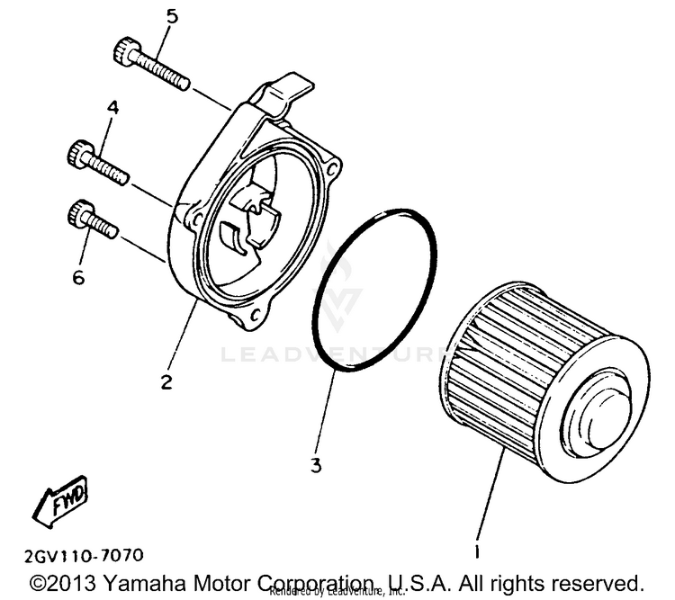 Oil Filter Schematic