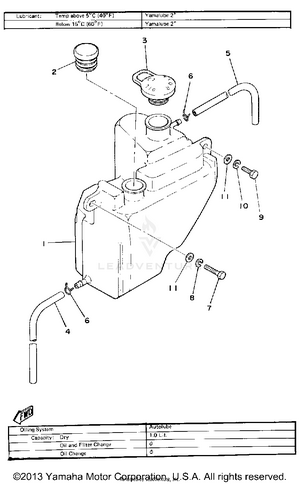 Oil Tank Schematic
