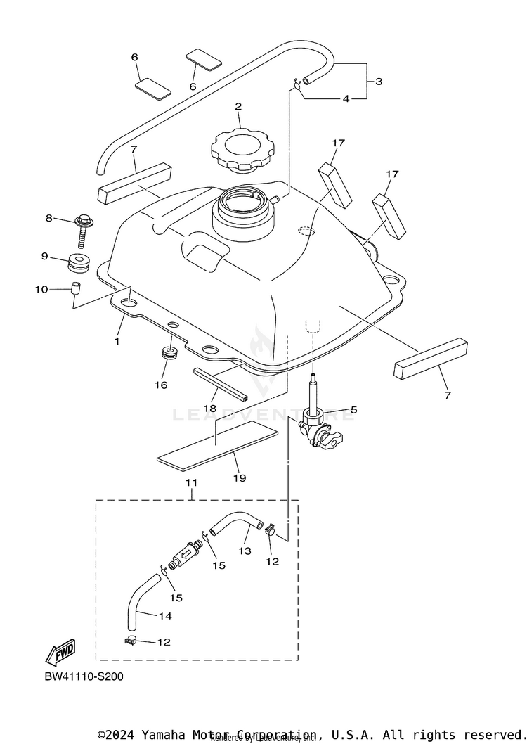 Fuel Tank Schematic