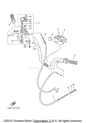 Steering Handle Cable Schematic