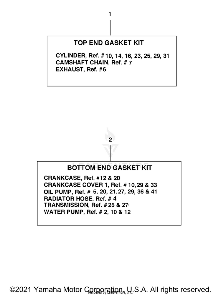Alternate Parts YFZ450V_BILL BALLANC - YFZ450BBV - 2006 Schematic