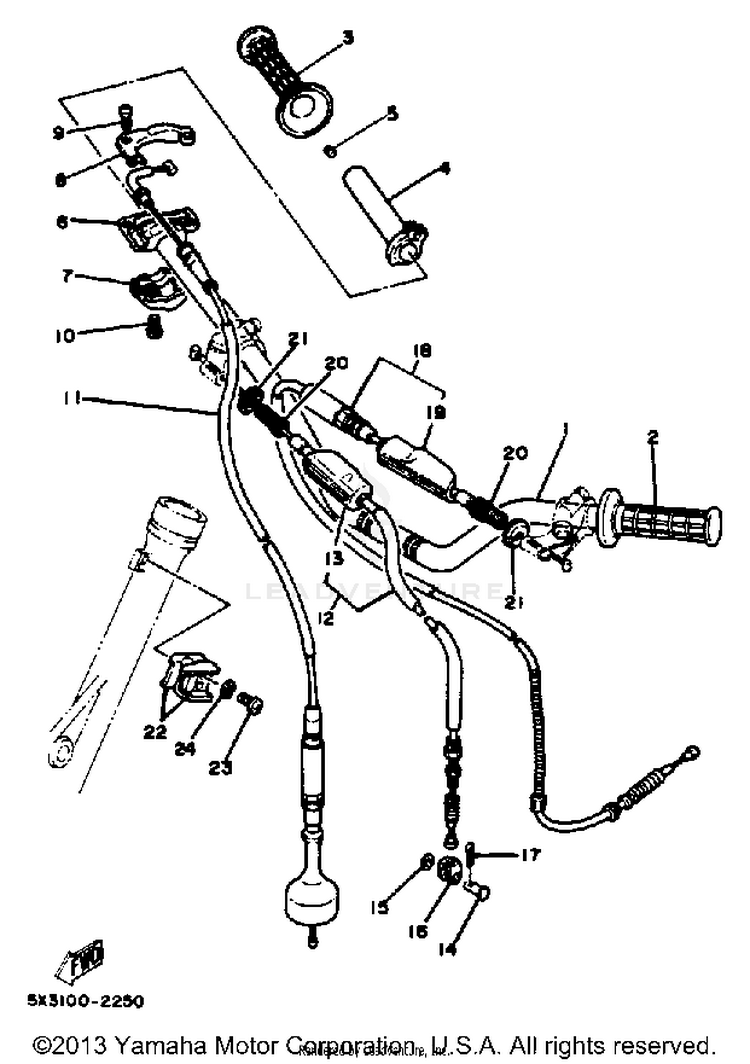Handlebar-Cable Schematic