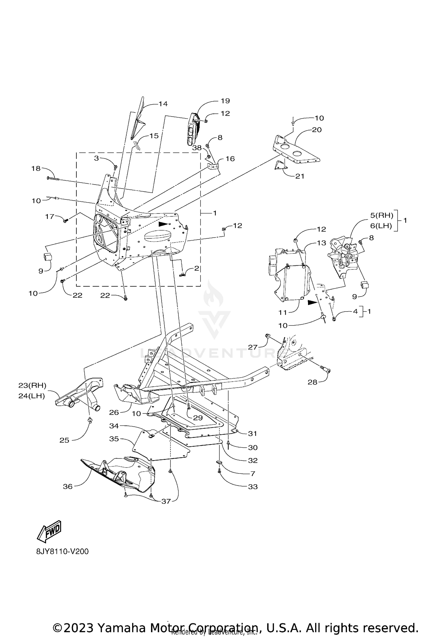 Assembly diagram