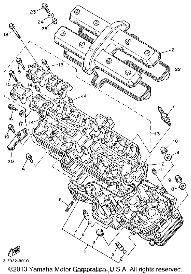 Cylinder Head Schematic
