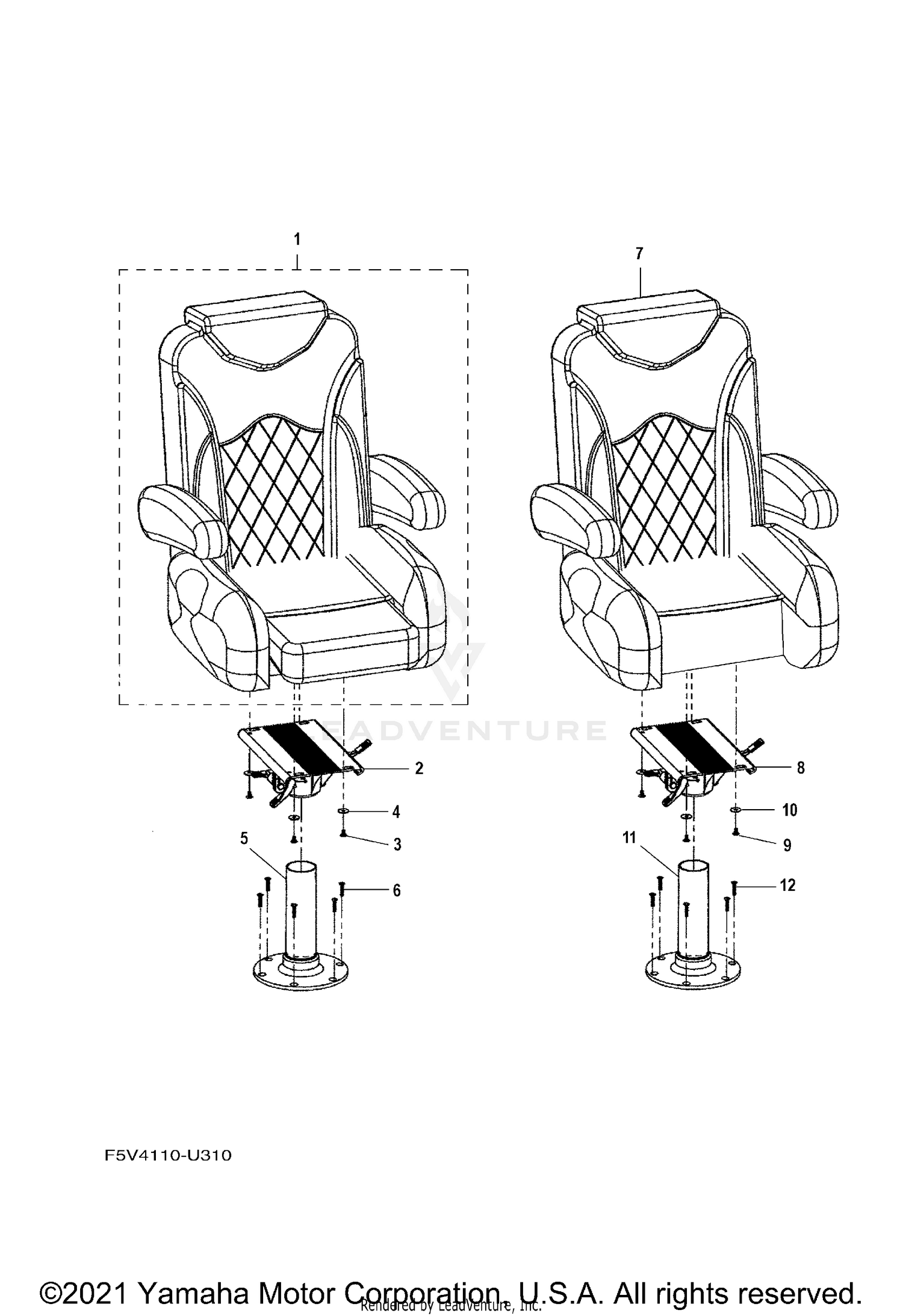 SWIVEL SEAT