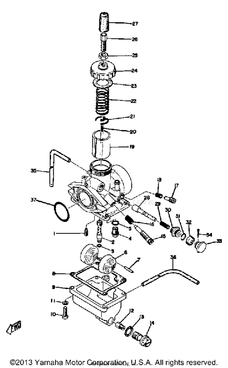 Carburetor Yz80b Schematic