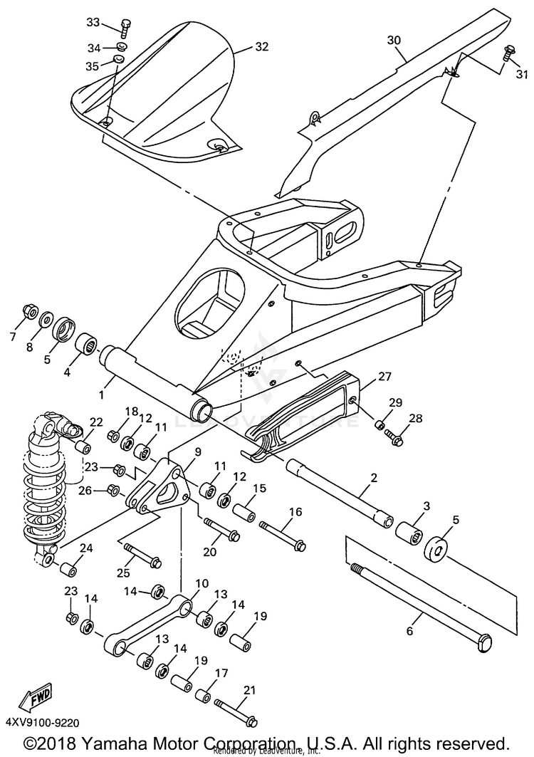 Rear Arm Schematic
