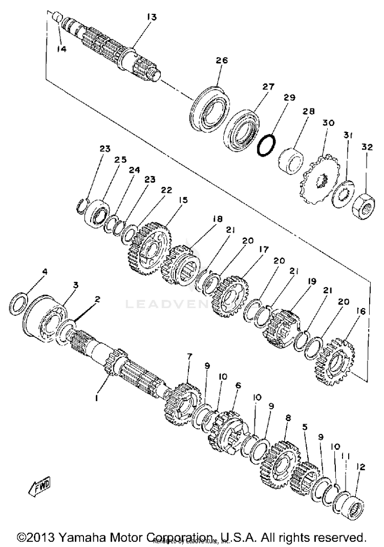 Transmission Schematic