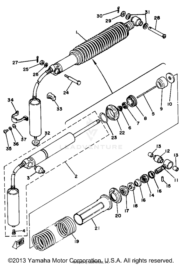 Rear Suspension Schematic