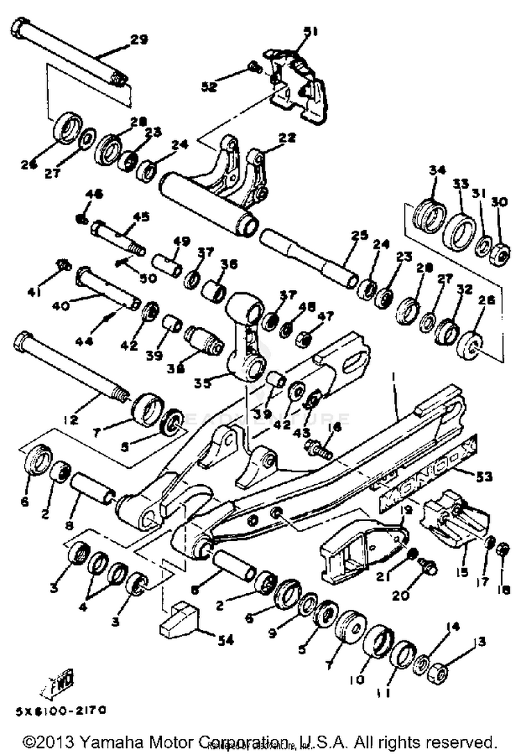 Rear Arm Schematic