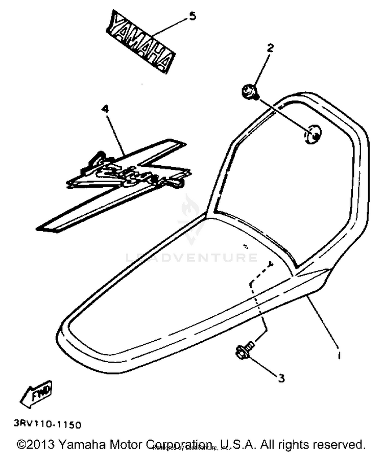 Front Fender Schematic