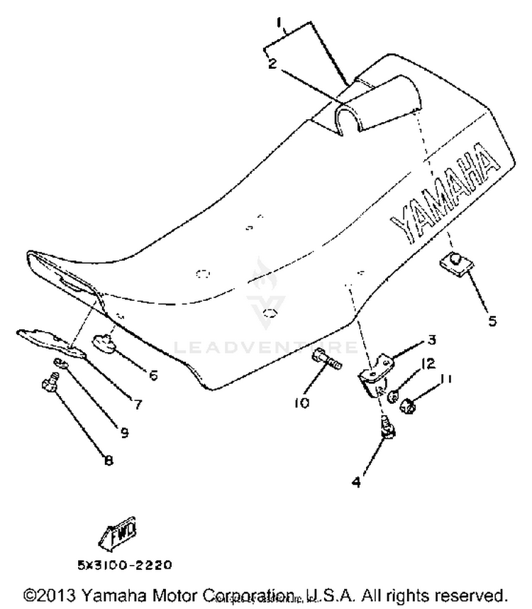 Seat Schematic
