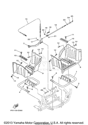 Stand Footrest Schematic