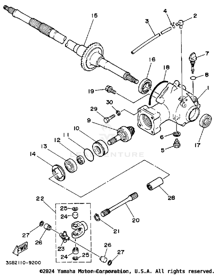Drive Shaft Schematic