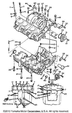 Crankcase Schematic