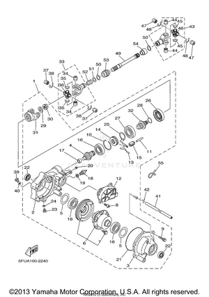 Front Differential Schematic