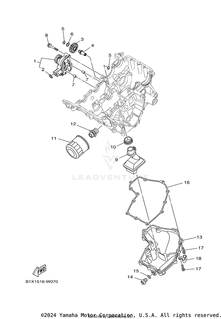 Oil Pump Schematic