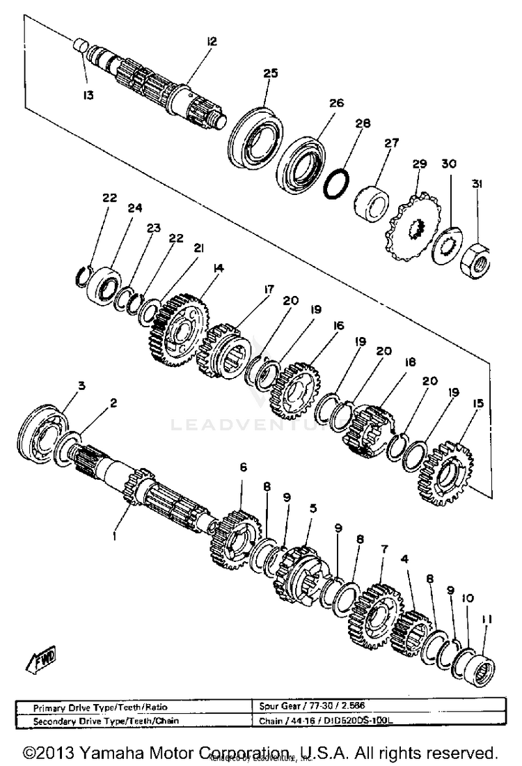 Transmission Schematic