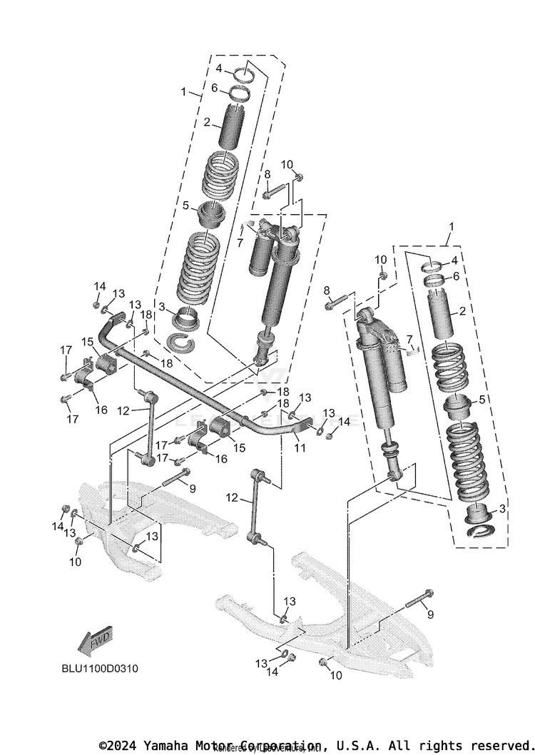 Rear Suspension Schematic