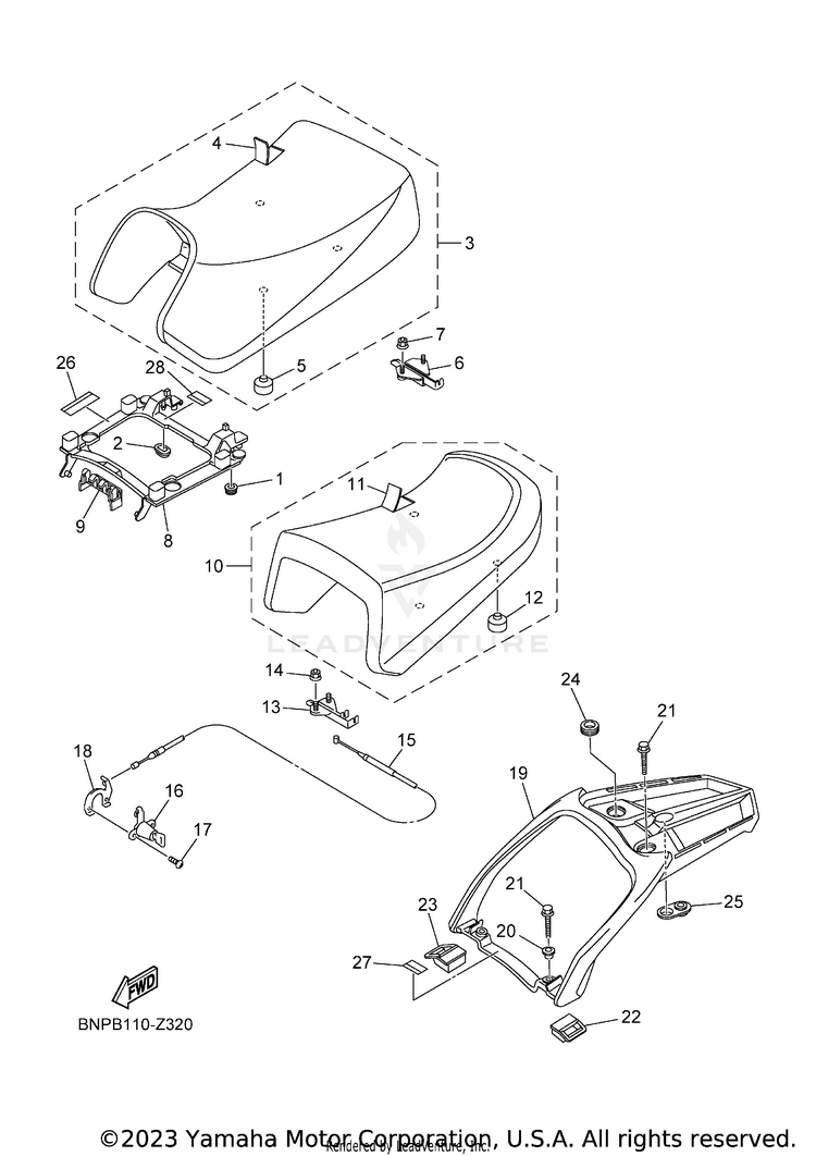 Seat Schematic