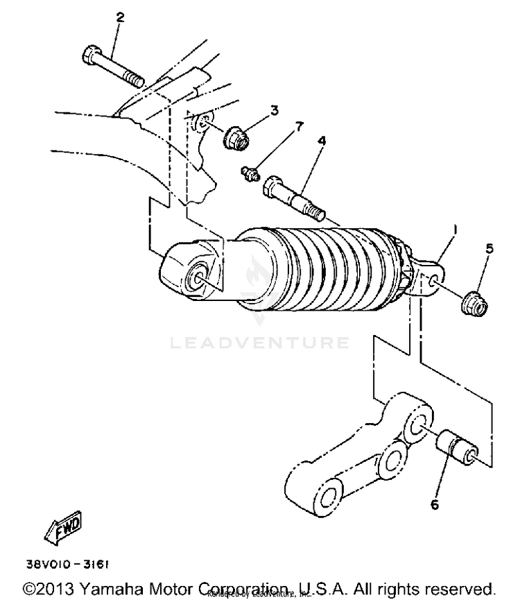 Rear Suspension Schematic