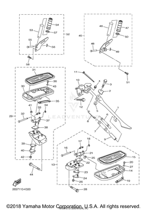 Stand Footrest Schematic