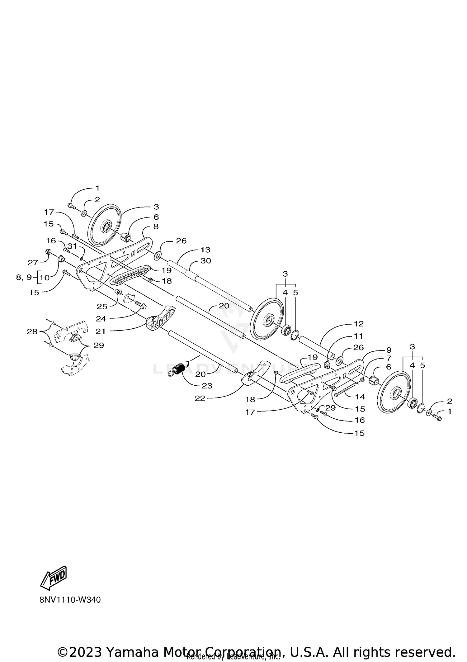 TRACK SUSPENSION 5