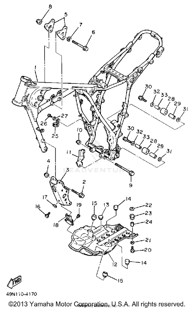 Frame Xt600s Schematic