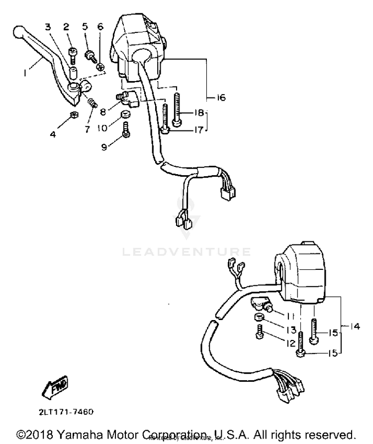 Handle Switch Lever Schematic