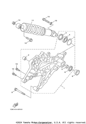 Rear Arm Suspension Schematic
