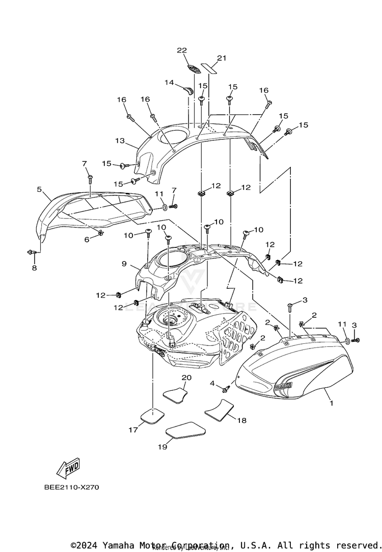 Fuel Tank 2 Schematic
