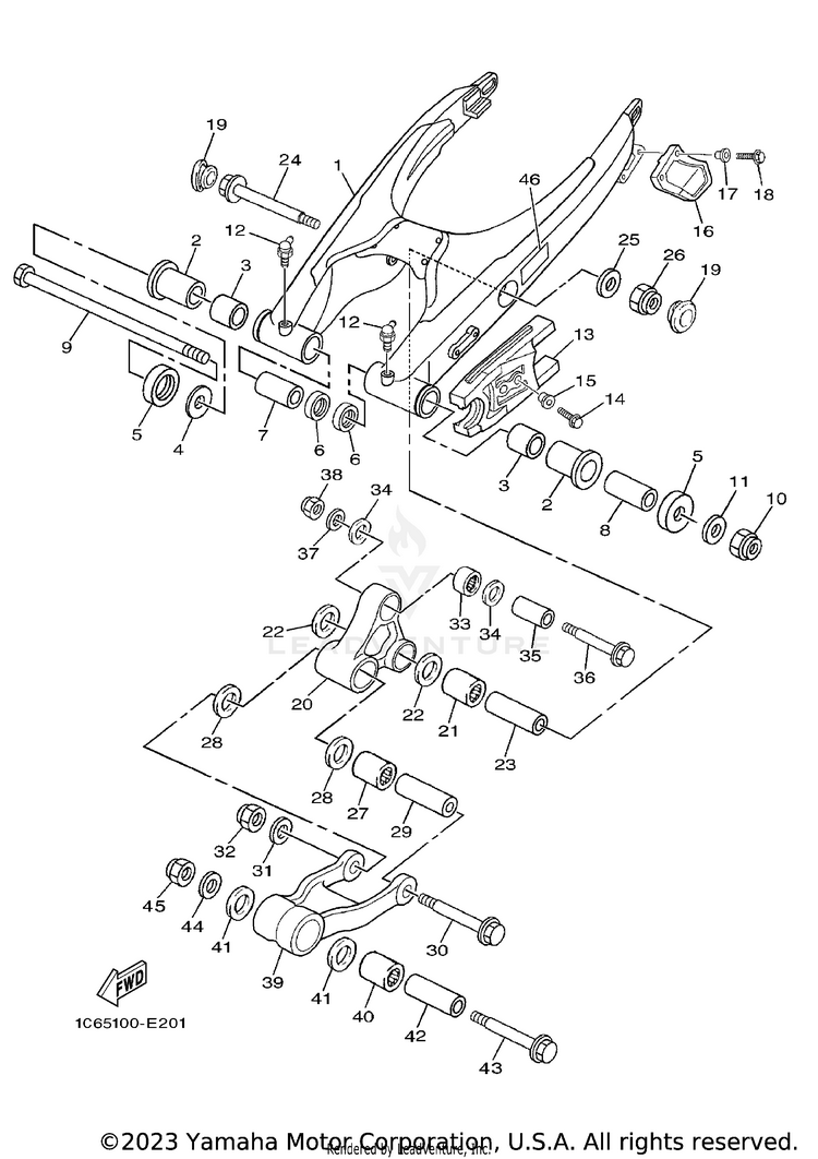 Rear Arm Schematic