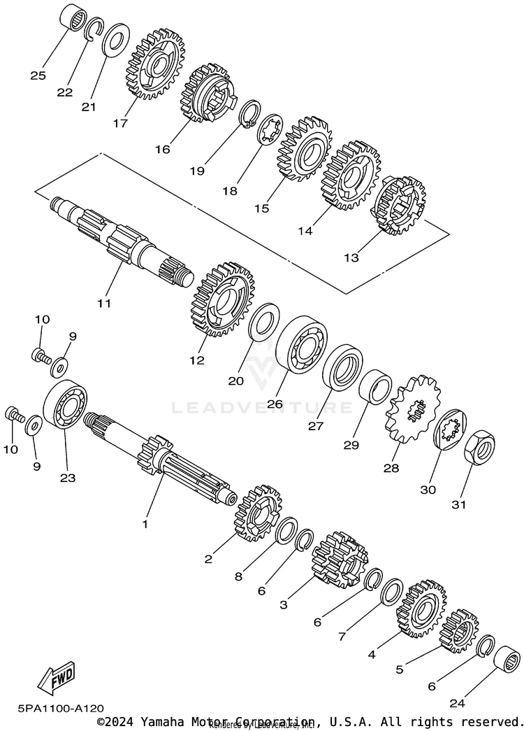 Transmission Schematic