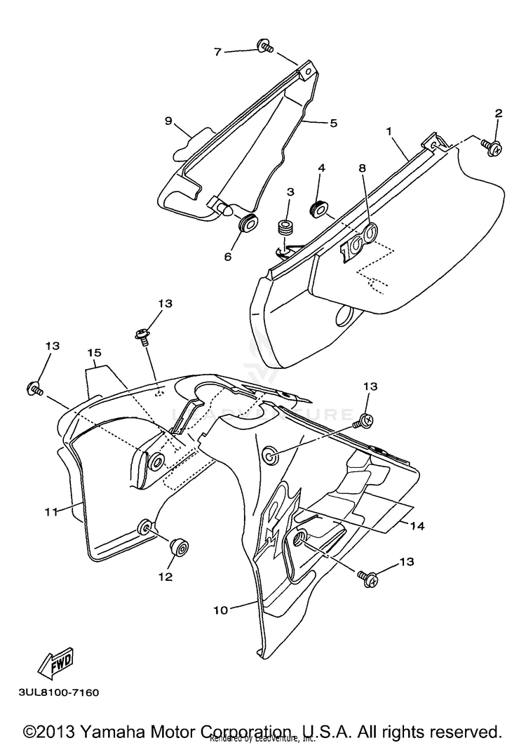 Side Cover Schematic
