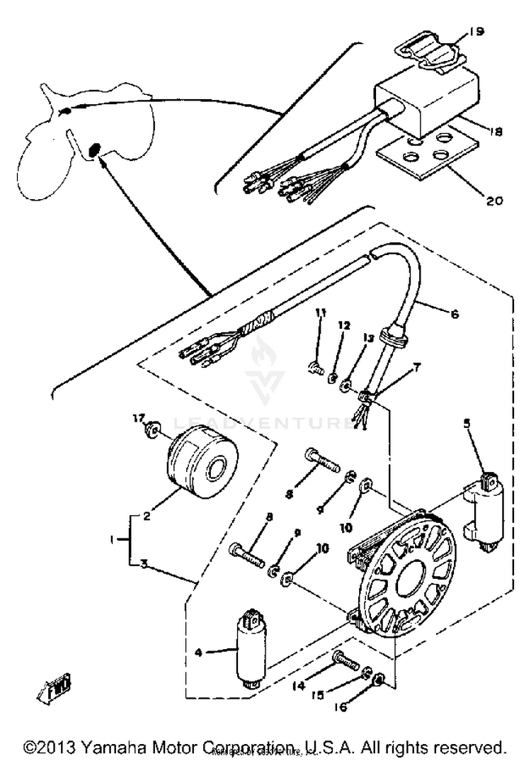 Generator Yz125g Schematic