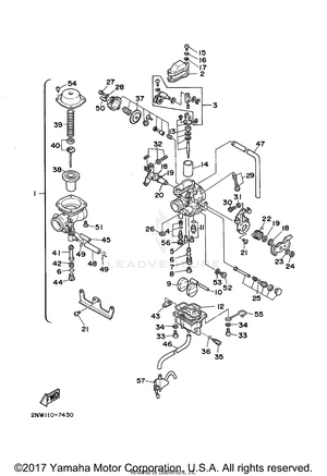 Carburetor Srx250tc Schematic