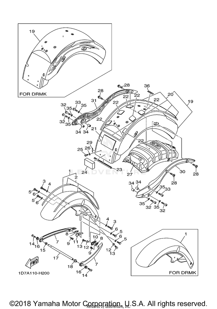 Fender ROADLINER S - XV19SYCG - 2009 Schematic