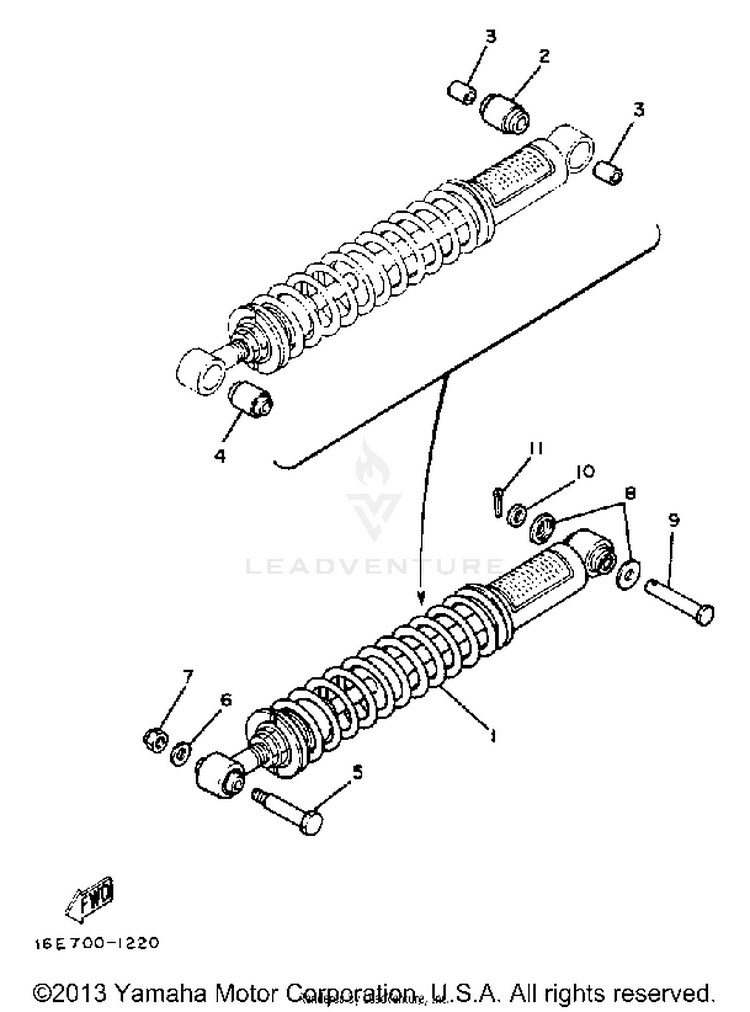 Rear Suspension Schematic