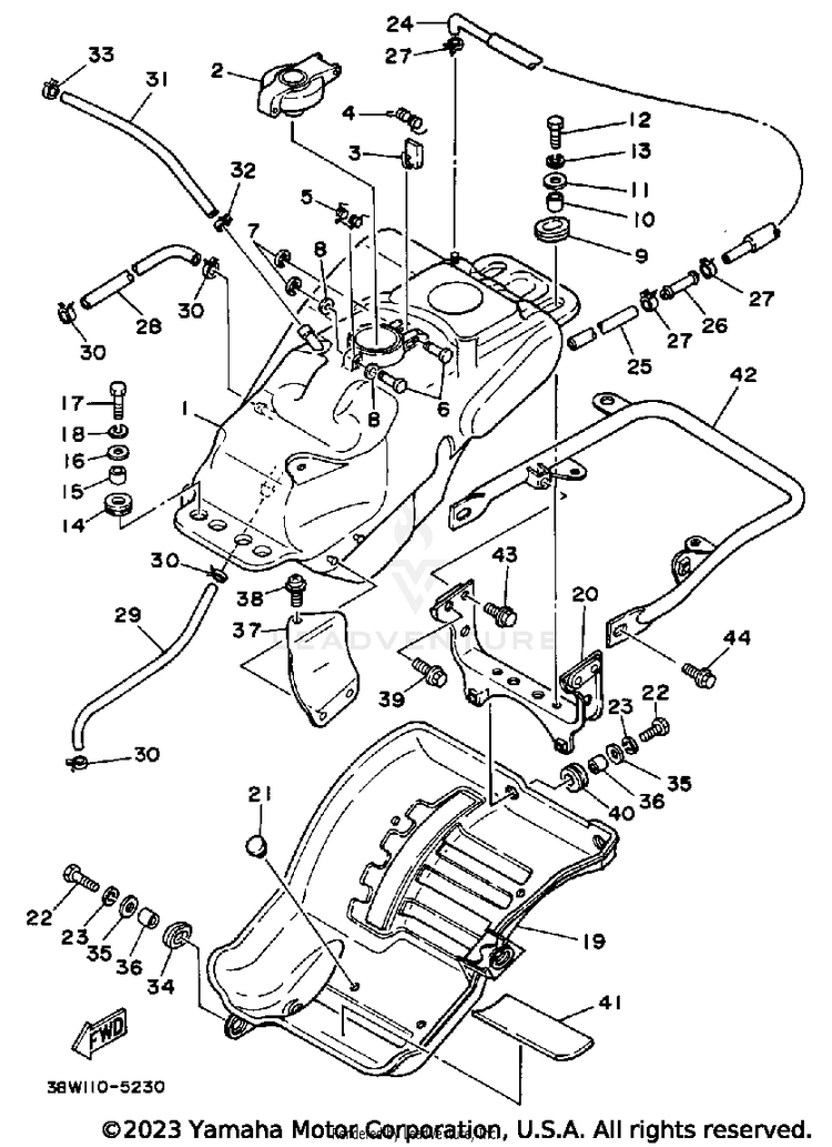 Fuel Tank Schematic