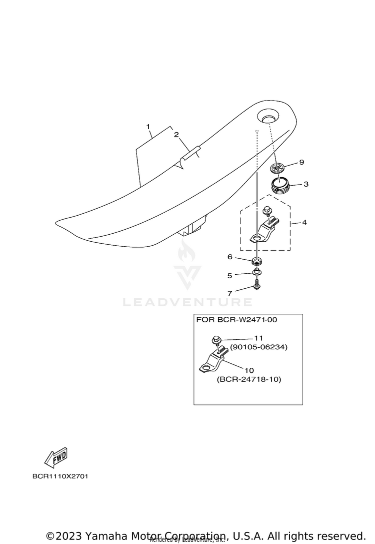 Seat Schematic