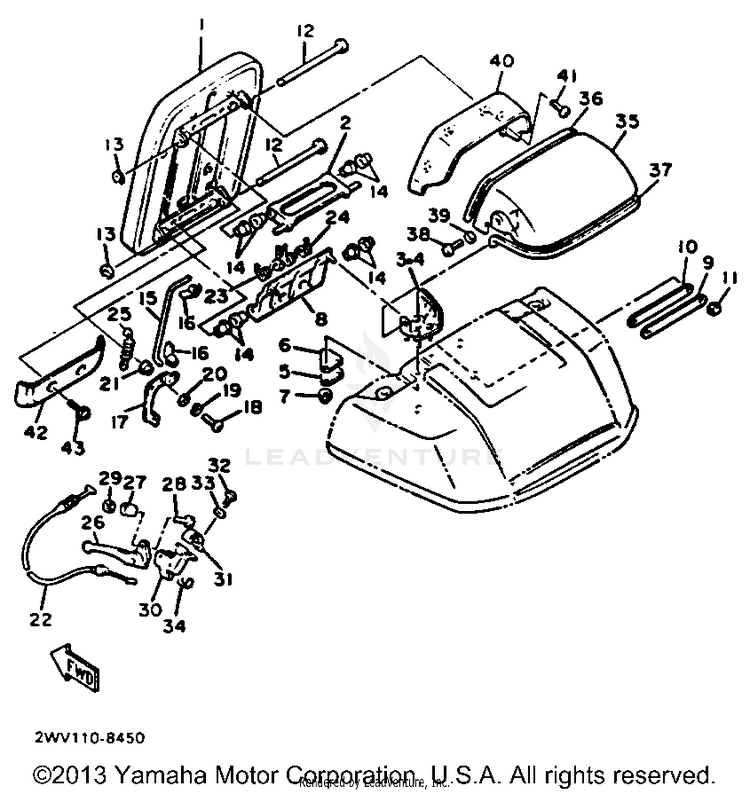 Back Rest Schematic