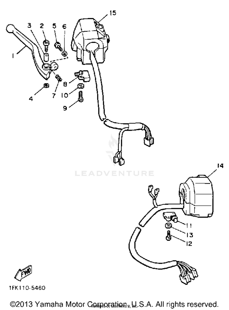 Handle Switch Lever Schematic