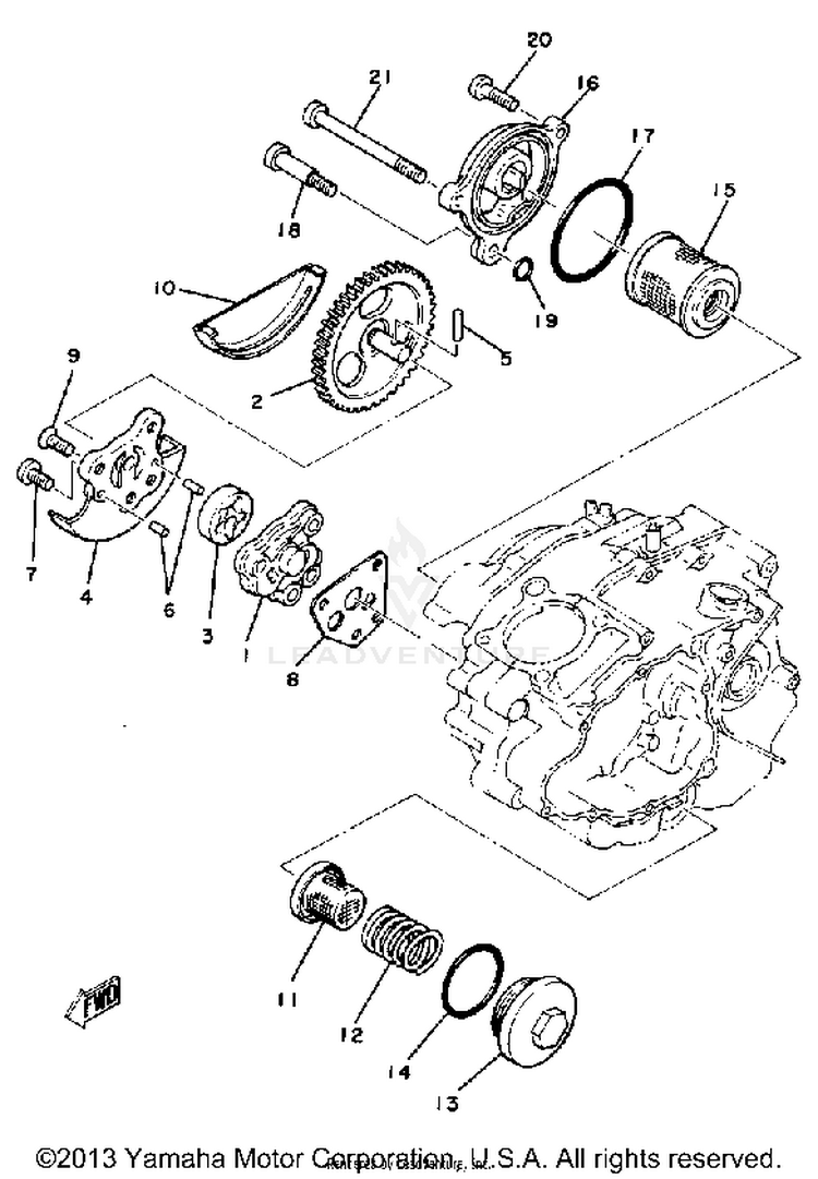 Oil Pump Schematic
