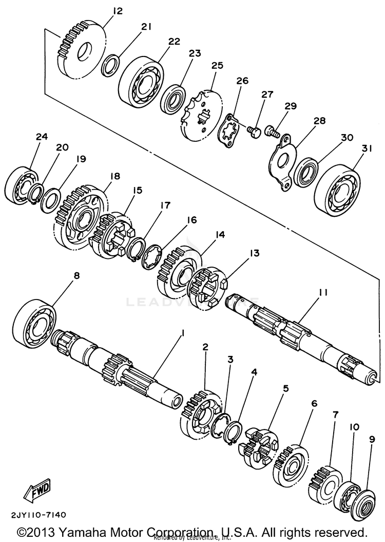 Transmission Schematic