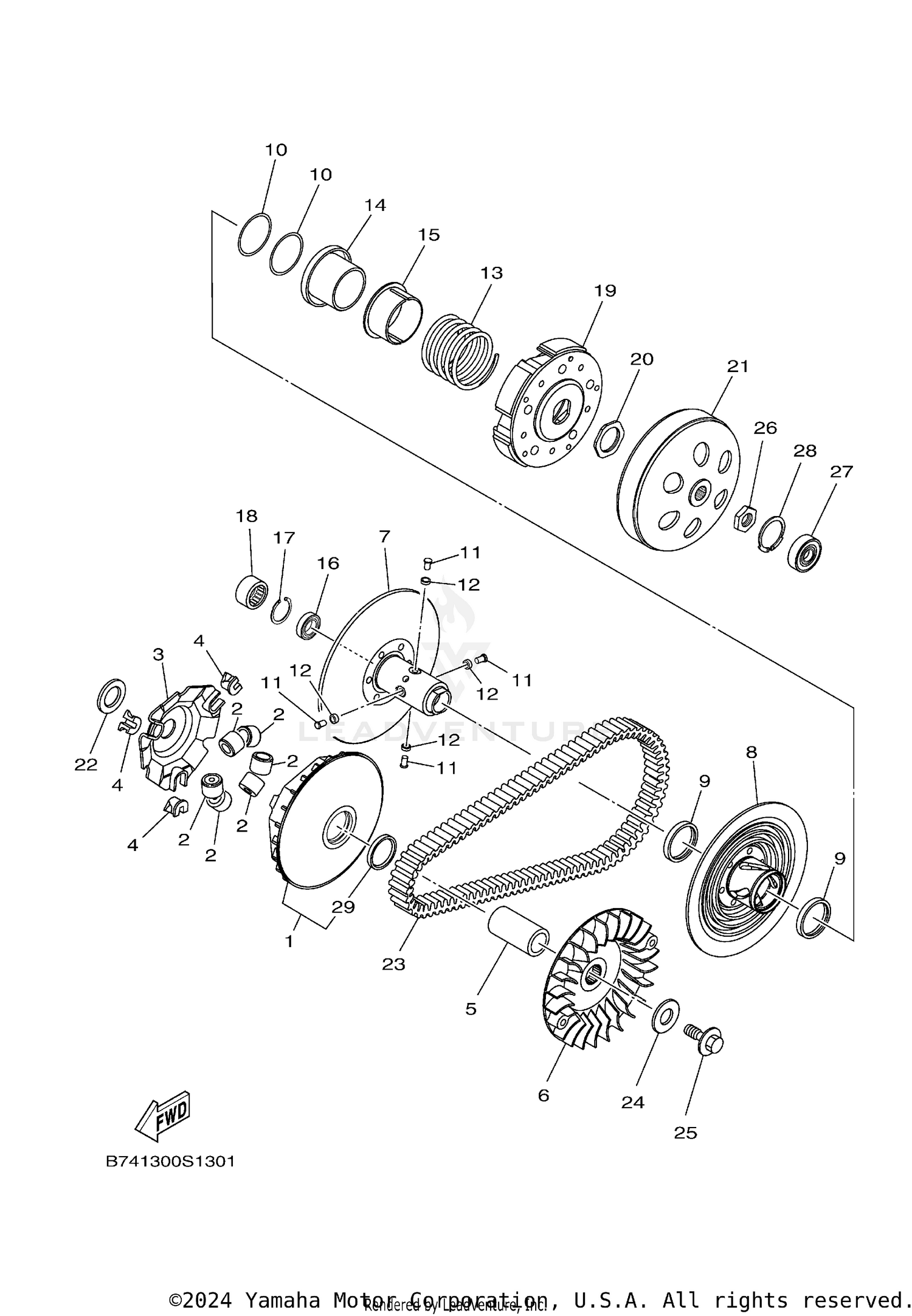Assembly diagram