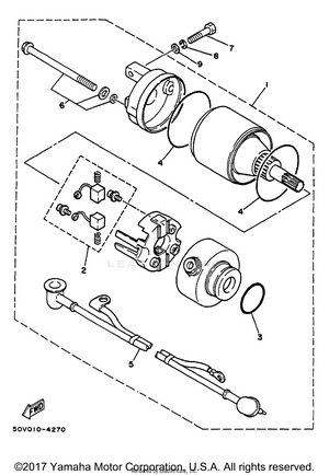 Starting Motor Schematic