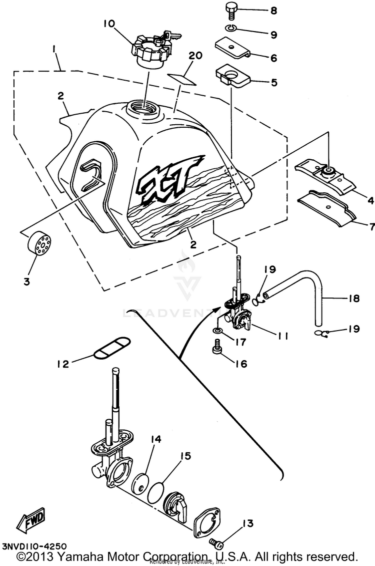 Fuel Tank Schematic