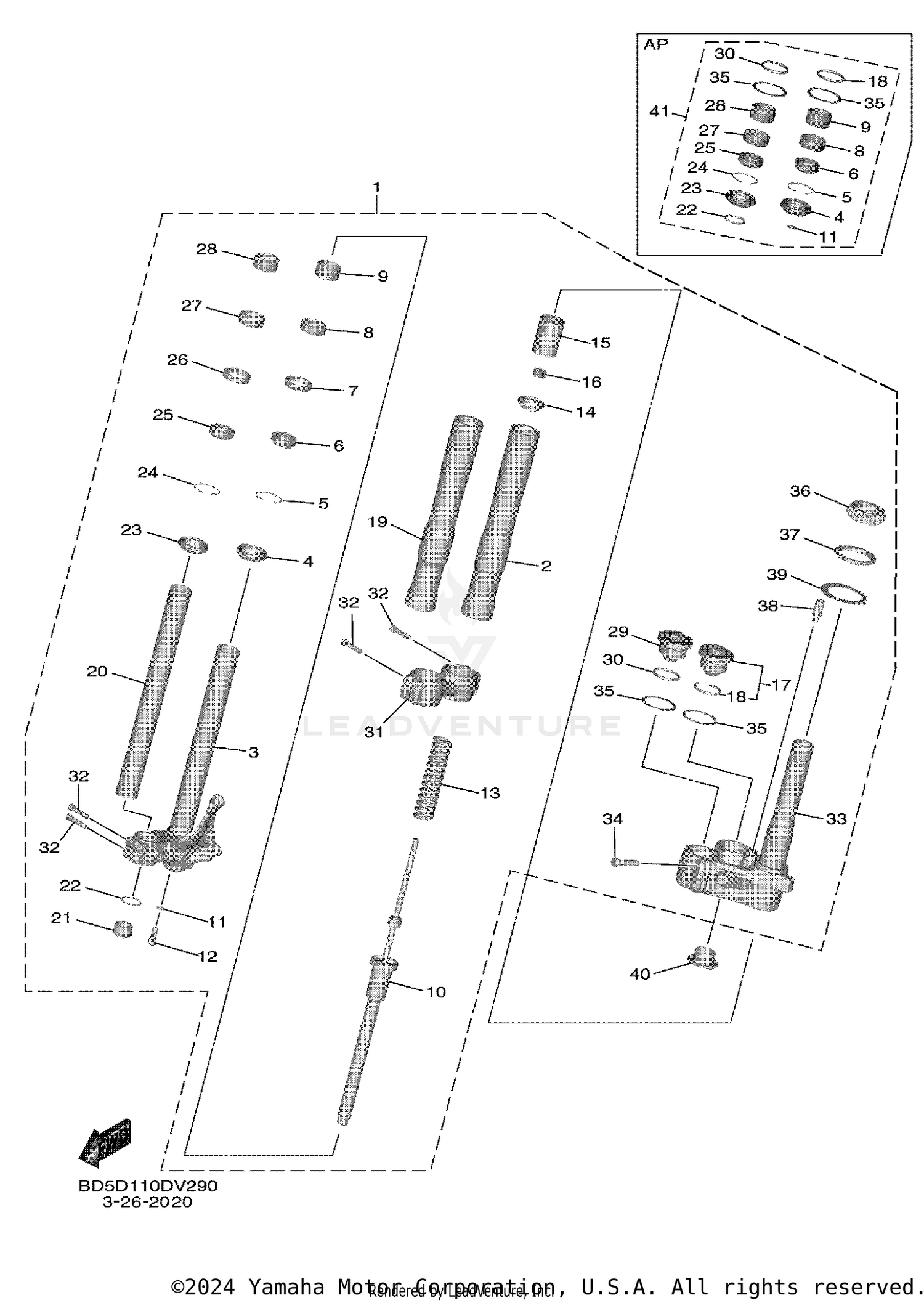 FRONT FORK 2