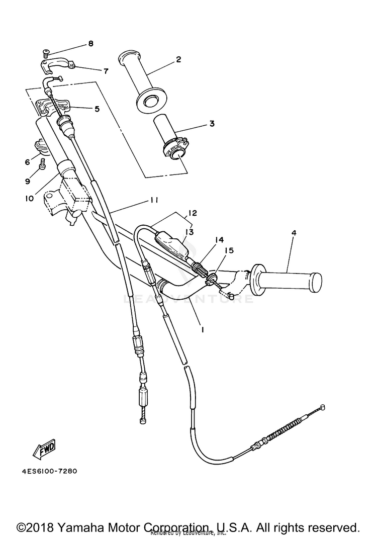Steering Handle Cable Schematic