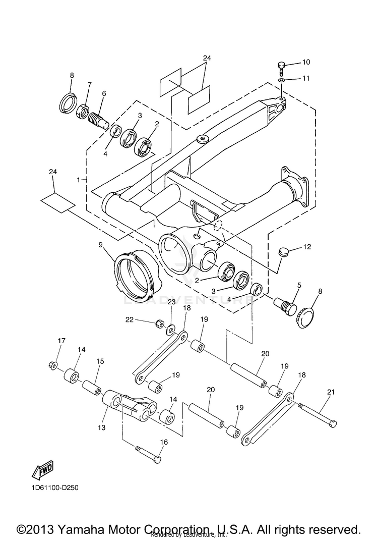 Rear Arm Schematic